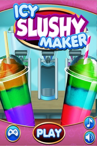 Frozen Icy Slushy Maker - Ice Dessert Candy Game screenshot 3