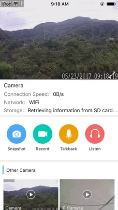 Okisa ip cam iPhone image 2