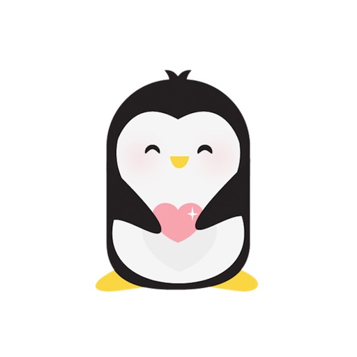 Penguin Love Sticker