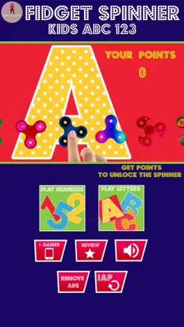 Game screenshot Fidget Spinner Kids ABC 123 apk