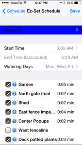 iWater Wizard Irrigation Controller screenshot #3 for iPhone