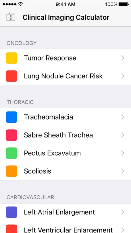 Clinical Imaging Calculator