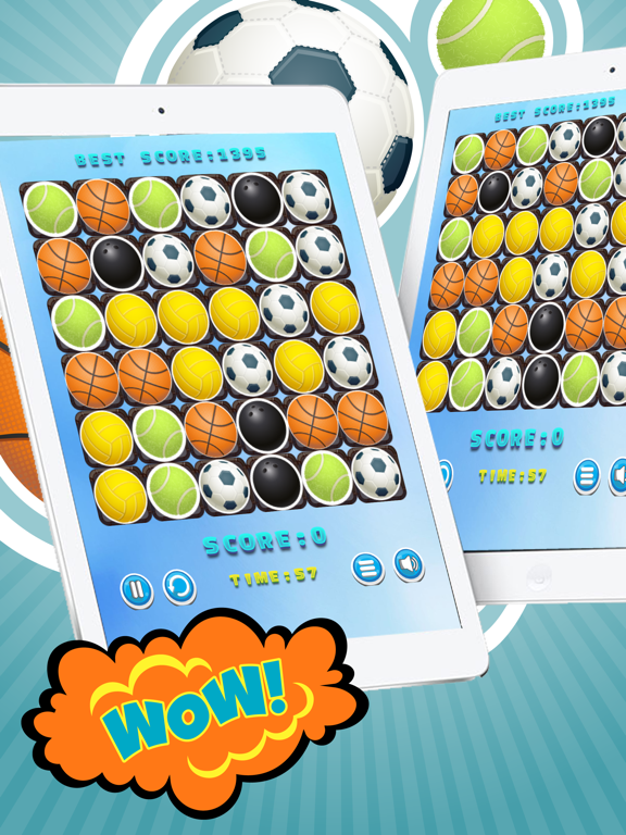 Screenshot #5 pour balles de sport Match 3 pour les enfants