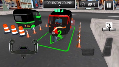 Tuk Tuk Rickshaw Parking 2018 screenshot 5