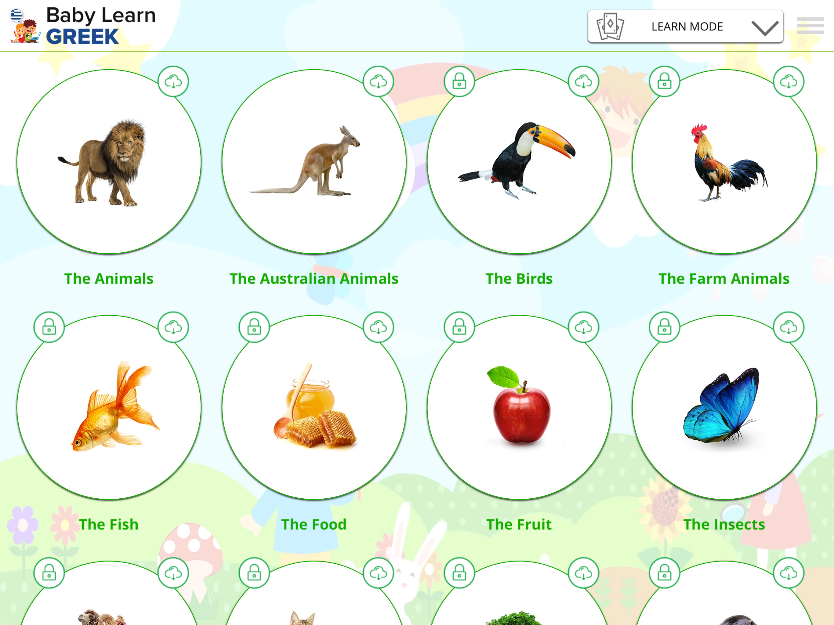 Baby Learn - GREEK