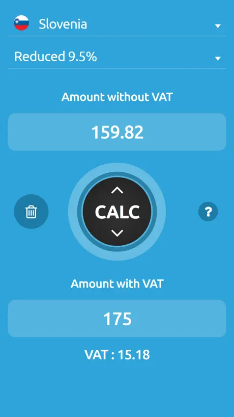 DWS VAT Calculator