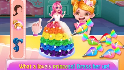 Screenshot #3 pour Rainbow Unicorn Cake Maker