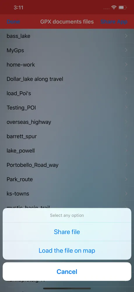 Gpx Viewer-Gpx Converter app