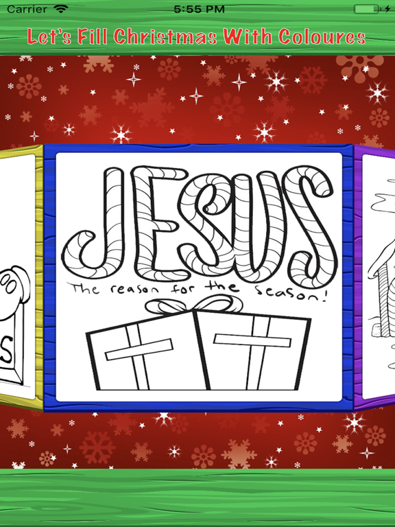 Screenshot #5 pour Christmas Colouring Page Book