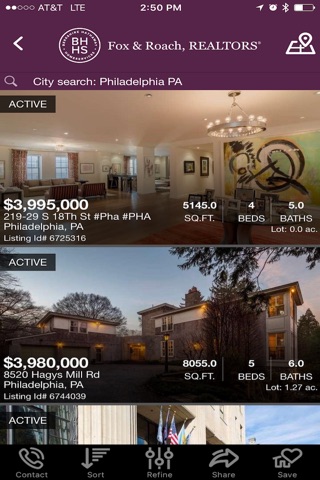 BHHS Fox & Roach Realtors screenshot 2