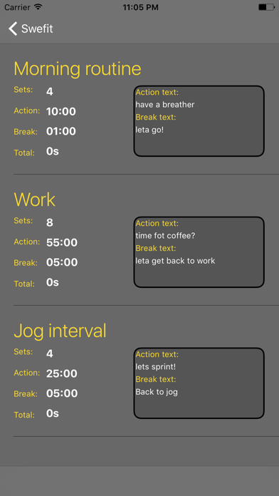 Swe fit screenshot 4