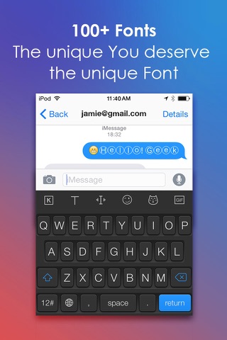 iKeyboard -Cool Keyboard Theme - náhled