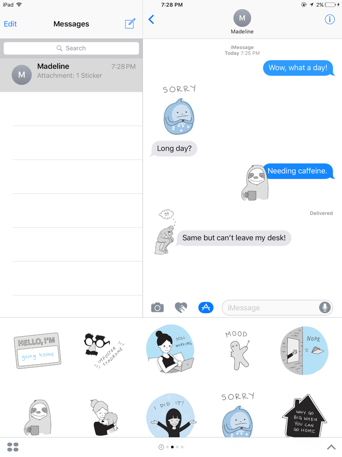 No Hard Feelings Sticker Pack