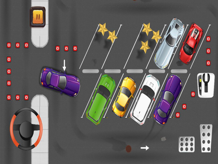 Car Parking and Driving Simulator 2D