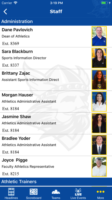 Screenshot #2 pour Bethany College Swedes