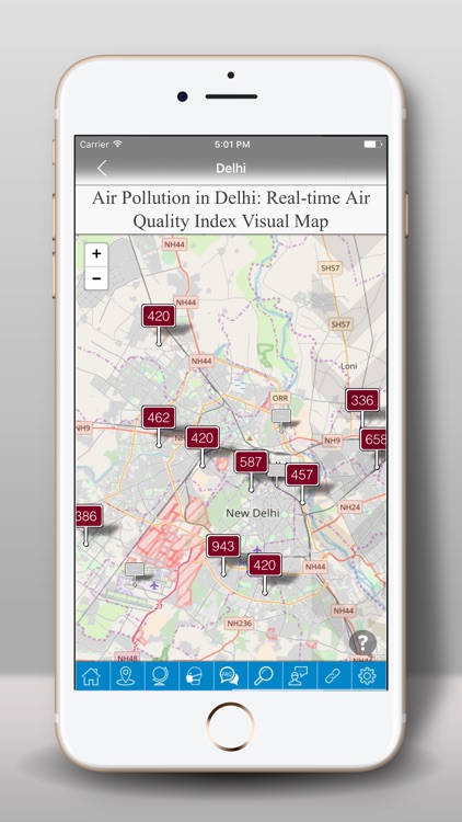 Air quality -AQI PM2.5 Checker