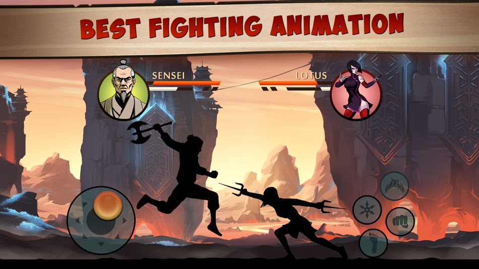 #3. Shadow Fight 2 Special Edition (iOS) By: Nekki Limited
