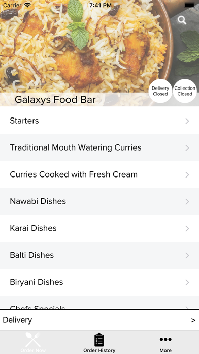 How to cancel & delete Galaxy Food Bar from iphone & ipad 2