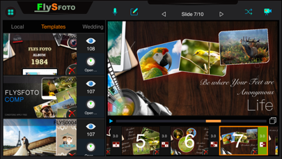 FlyS - Make a video slideshow screenshot