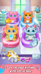 My Newborn Kitty - Fluffy Care screenshot #4 for iPhone