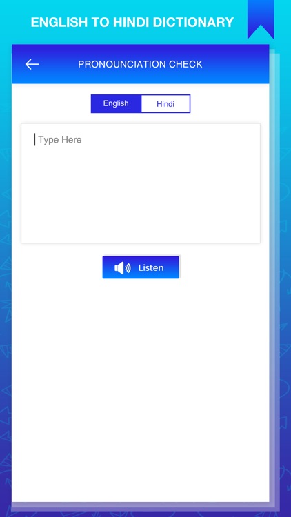 Fast Hindi English Dictionary