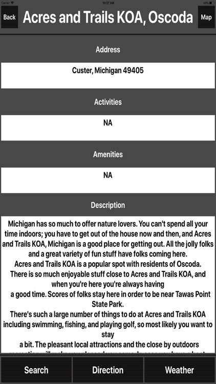 Michigan Camping Spots