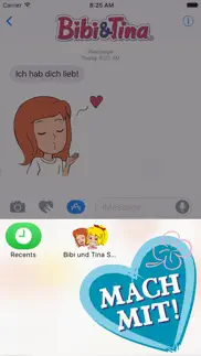 How to cancel & delete bibi & tina sticker 1