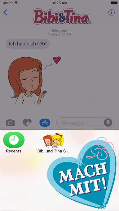 Screenshot #1 pour Bibi & Tina Sticker