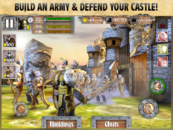 Screenshot #1 for Heroes and Castles Premium