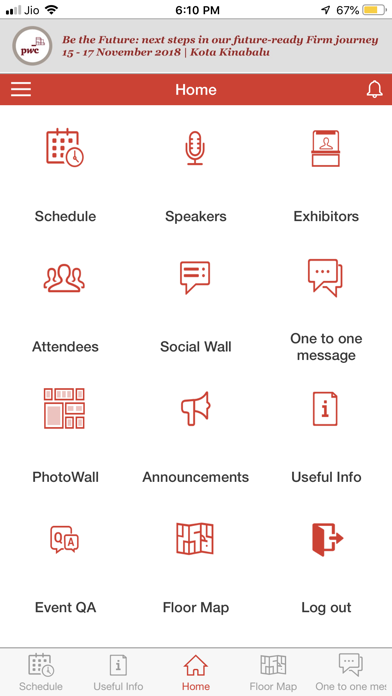 How to cancel & delete PwC Kota Kinabalu Event from iphone & ipad 3