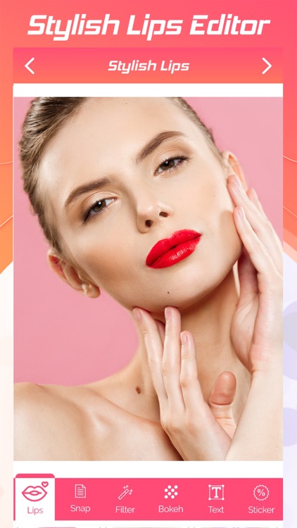 LipGlam Art : Stylish Lips Cam screenshot-4