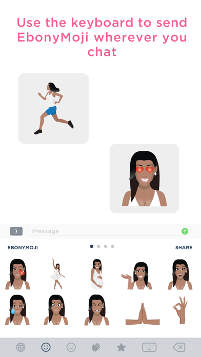 EbonyMoji screenshot 3