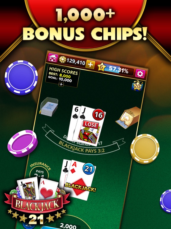 Screenshot #4 pour Blackjack 21 - Platinum Player