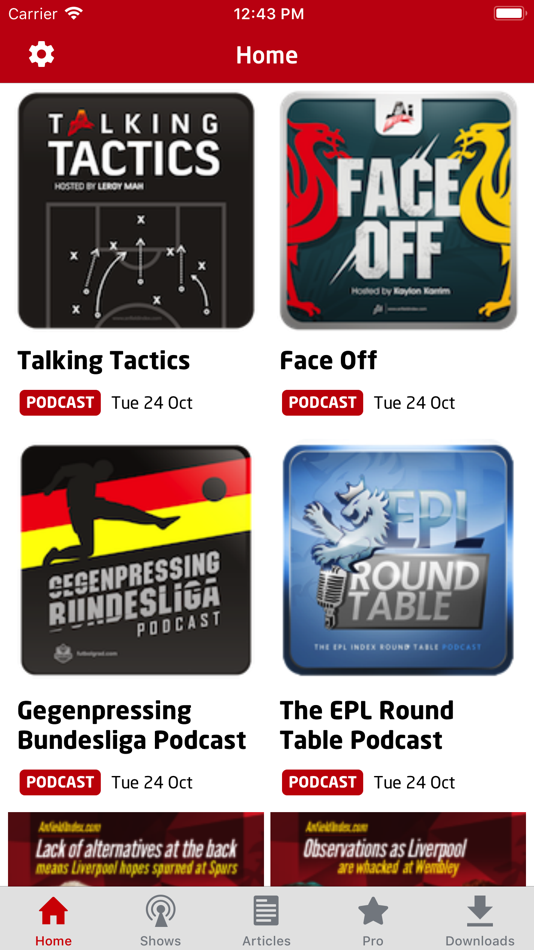 #2. Anfield Index Channel (iOS) By: Anfieldindex Pro Ltd