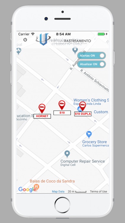 Virtual Rastreamento