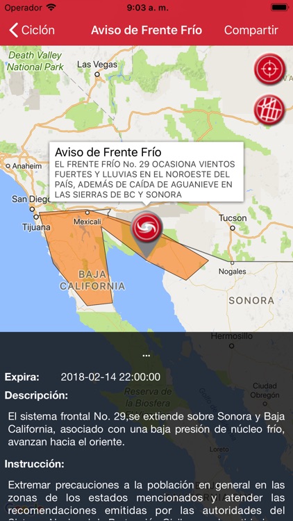 ERN waRning screenshot-3