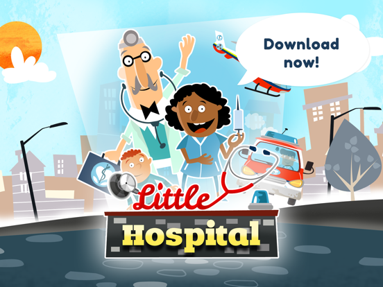 Little Hospital For Kids iPad screenshot 5 - Entertainment app
