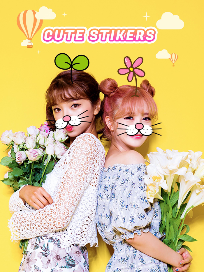 Face Sticker Camera Live