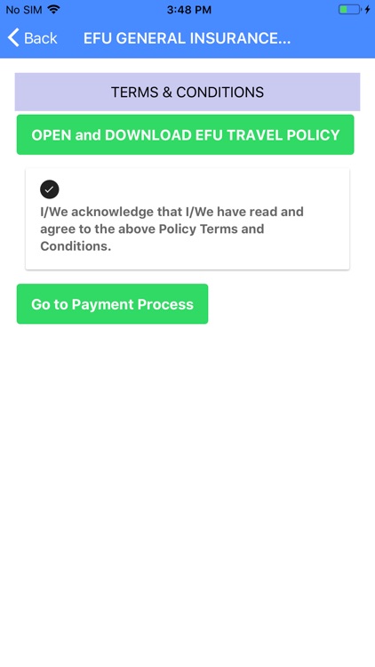 EFU TRAVEL INSURANCE screenshot-6