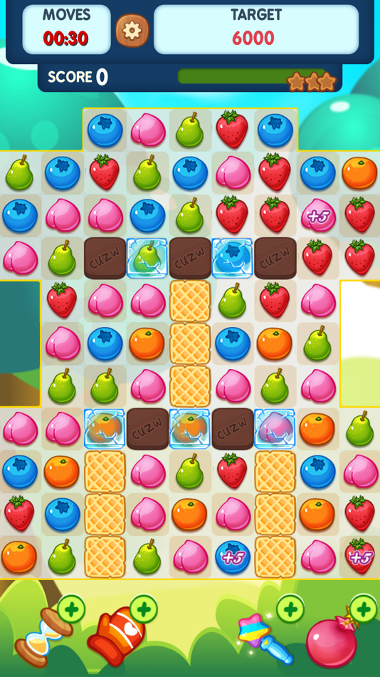 #2. Fresh Juice Mixer - Match 3 (iOS) By: Sebastin Michael