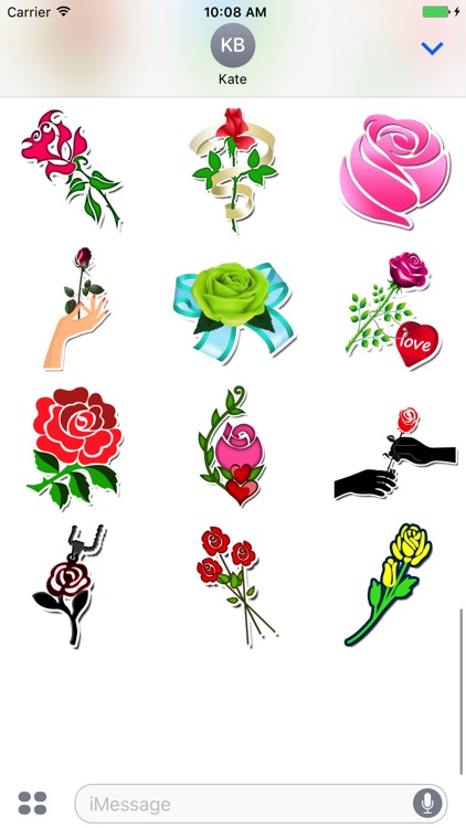 Rose Sticker screenshot-3