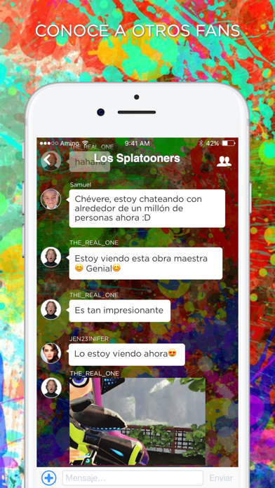 Splat Amino en Español screenshot 2