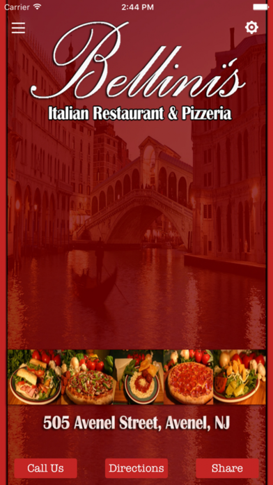 Screenshot #1 pour Bellini's Italian Restaurant