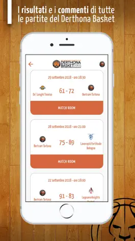 Game screenshot Derthona Basket apk