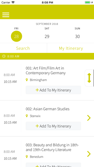 GSA Conference 2018(圖3)-速報App