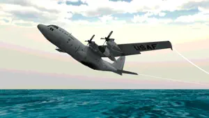 Flight Simulator Transporter Airplane Games screenshot 2