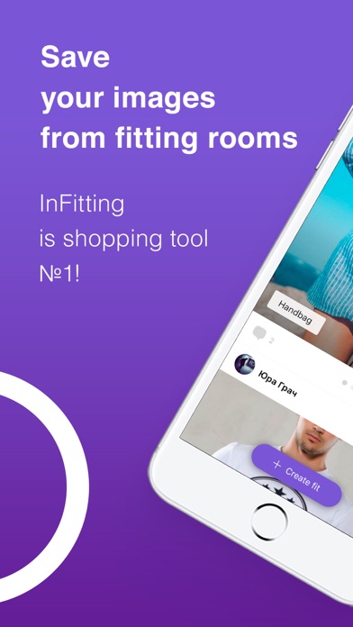 InFitting – Clothes Camera iPhone screenshot 1 - Lifestyle app
