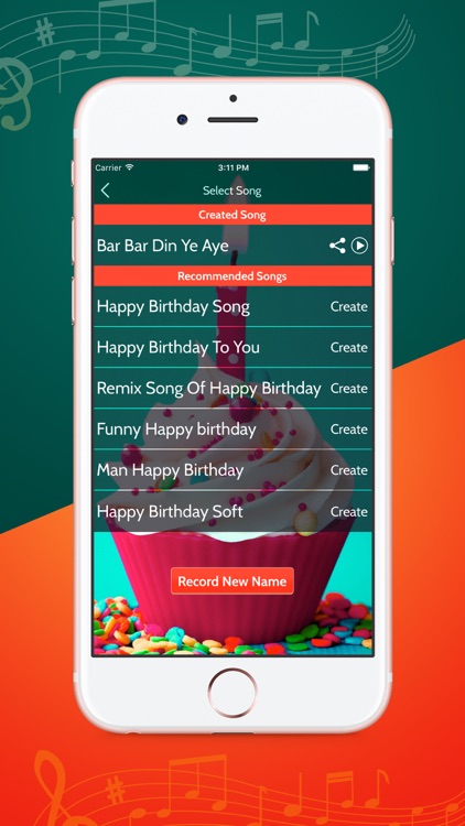 Record Birthday Song With Your Name screenshot-4