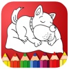 Coloring Paw Page Drawing Patrol Games