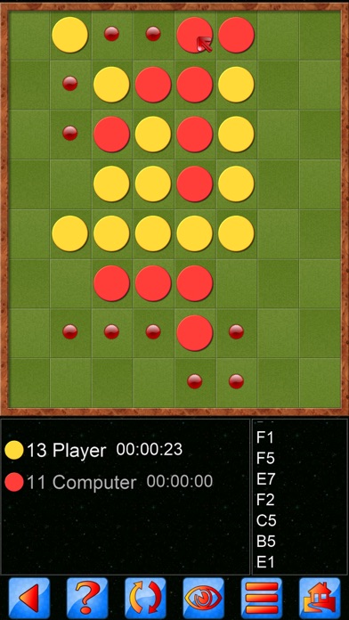 Screenshot #1 pour Theole V+, Othello game.